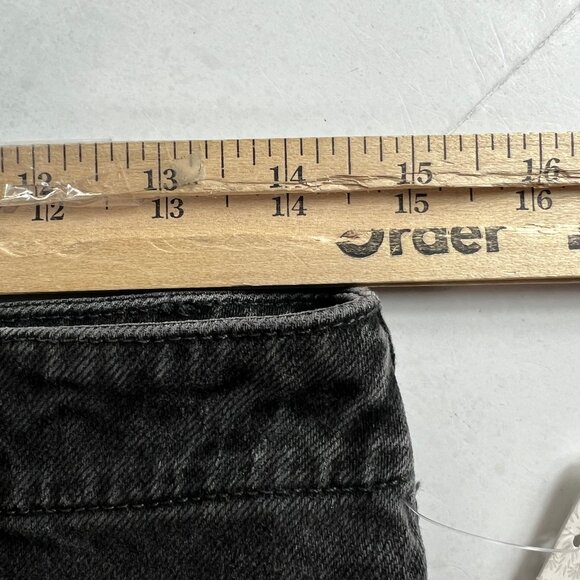 We The Free Jeans Women's 29x32* Florence High Rise Flare Black Denim Tag 30 - Picture 16 of 16